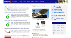 Desktop Screenshot of oilegypt.com